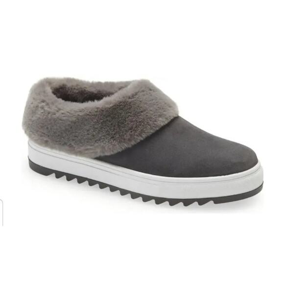 Blondo Shoes - NWOT Blondo Waterproof Faux Fur Lined Slide In Slipper Size 5.5